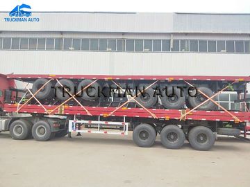 Snel Geladen Leeggemaakte Container Semi Aanhangwagen 2 Assen 3 Assen 40-50 Ton