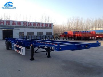 40 Ton die Container Semi Aanhangwagen voor het Vervoer van Diverse Containers laden