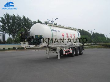 Duurzaam de Aanhangwagen Totaal Volume 30m ³ van de Cementtanker - 68 M ³ met V-Type Ontwerp