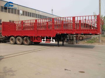 De Opslagcontainers van de mand Semi Aanhangwagen 60 Ton Capaciteits om Bulkgoederen te dragen