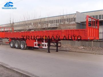 50 ton die 3 As Semi Aanhangwagen, Ladings Semi Aanhangwagen voor Logistiekzaken laden
