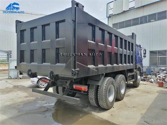 Gebruikte die Howo de Stortplaatsvrachtwagen van 6x4 371hp Sinotruck in Jaar 2016 wordt gemaakt