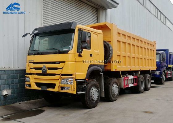 371HP 50 Ton Sinotruk Howo Tipper Truck voor Ghana
