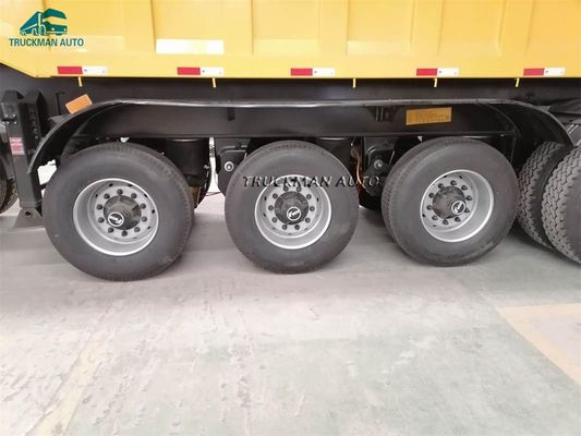 80000kg 9 de Vrachtwagen van de Assen45m3 Stortplaats voor Ghana