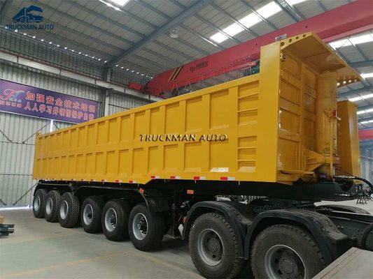 de Vrachtwagen van 45m3 Sinotruck Howo voor Vervoer van het Mijnbouwmateriaal