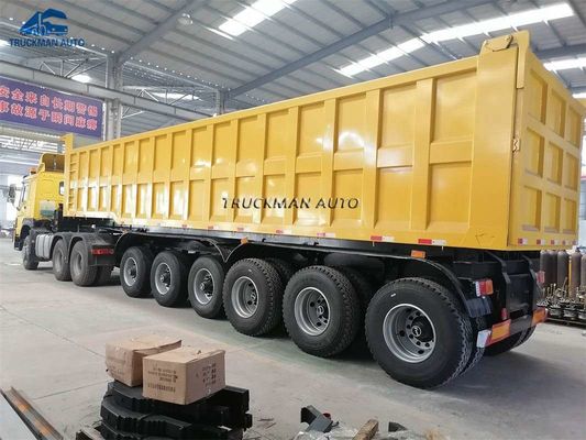 de Vrachtwagen van 45m3 Sinotruck Howo voor Vervoer van het Mijnbouwmateriaal