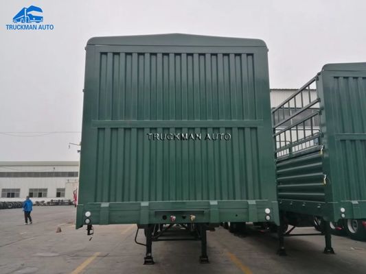 20FT het Vervoerwerk van Semi Trailer For van de Container50t Flatbed Omheining