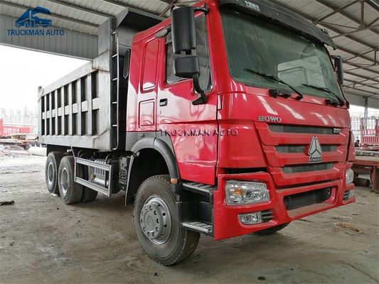 25 van de 19.32m3 Gebruikte HOWO-Stortplaatston Vrachtwagen voor Ghana
