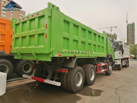 18 Kubieke Meter Tien Wheeler Dump Truck SINOTRUK HOWO 371HP 6x4