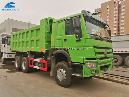 18 Kubieke Meter Tien Wheeler Dump Truck SINOTRUK HOWO 371HP 6x4