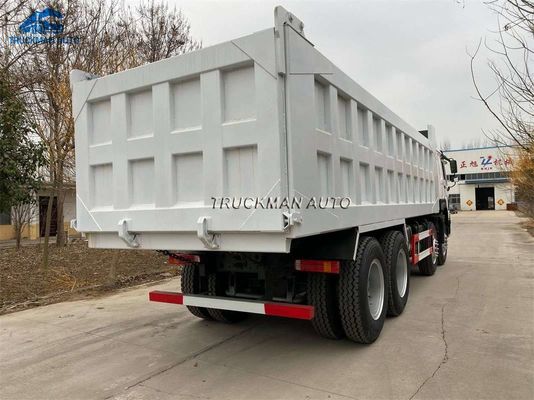 Gebruikte CHINEEShowo 8x4 12 Wiel 40 Ton Construction Tipper Trucks