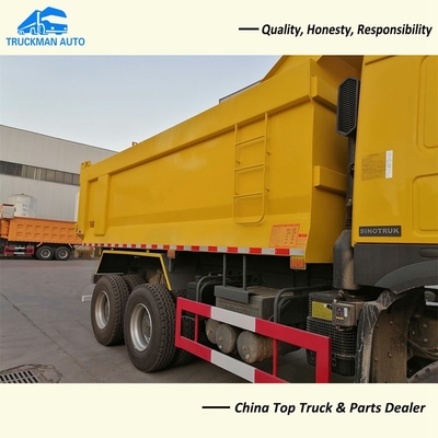 20m3 SINOTRUK HOWO 30 Ton van Tipper Truck For Guine