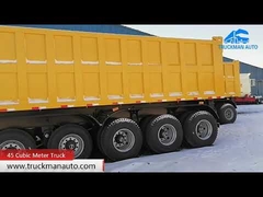 9 Axle 45 Cubic Meter Truck For Ghana
