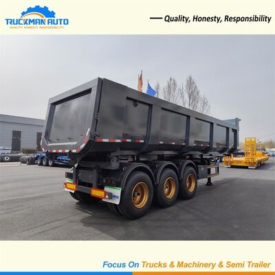 70 Ton 3 As Semi Aanhangwagen, van de de Stortplaatsaanhangwagen van de Tractoraanhangwagen het Opheffen van Hyva