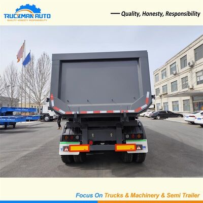 70 Ton 3 As Semi Aanhangwagen, van de de Stortplaatsaanhangwagen van de Tractoraanhangwagen het Opheffen van Hyva