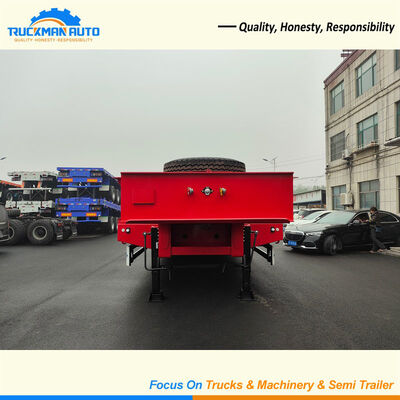 3 as 60 Ton van Lowbed de Semi Aanhangwagen voor Zuid-Soedan