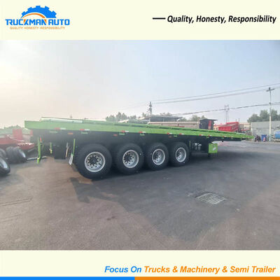 Fabrieksprijs 4-assige 100 ton zijkipper voor goederenvervoer