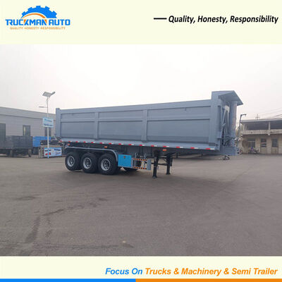 Duurzame 3-assige 50 ton U-vormige kiepoplegger voor Guyana