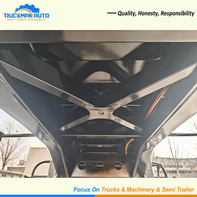 Duurzame 3-assige 50 ton U-vormige kiepoplegger voor Guyana