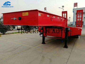 Customizec 70 Ton de Lage van de Bedcontainer Aanhangwagen die voor Vervoergraafwerktuig wordt gebruikt